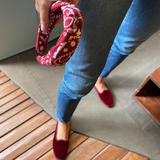 Burgundy Bandana Headband | BornInTheSun.co.uk - Born In The Sun