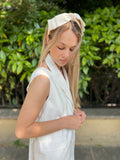 Wedding off white bow ribbon Headband - Born In The Sun