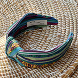 Batik Knotted Headband - Born In The Sun