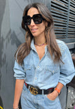 Taormina Style Black Sunglasses - Born In The Sun