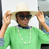 Raffia shell hat - Born In The Sun