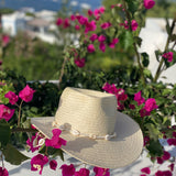 Raffia shell hat - Born In The Sun