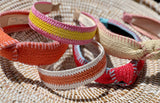 Pink & yellow raffia Headband - Born In The Sun