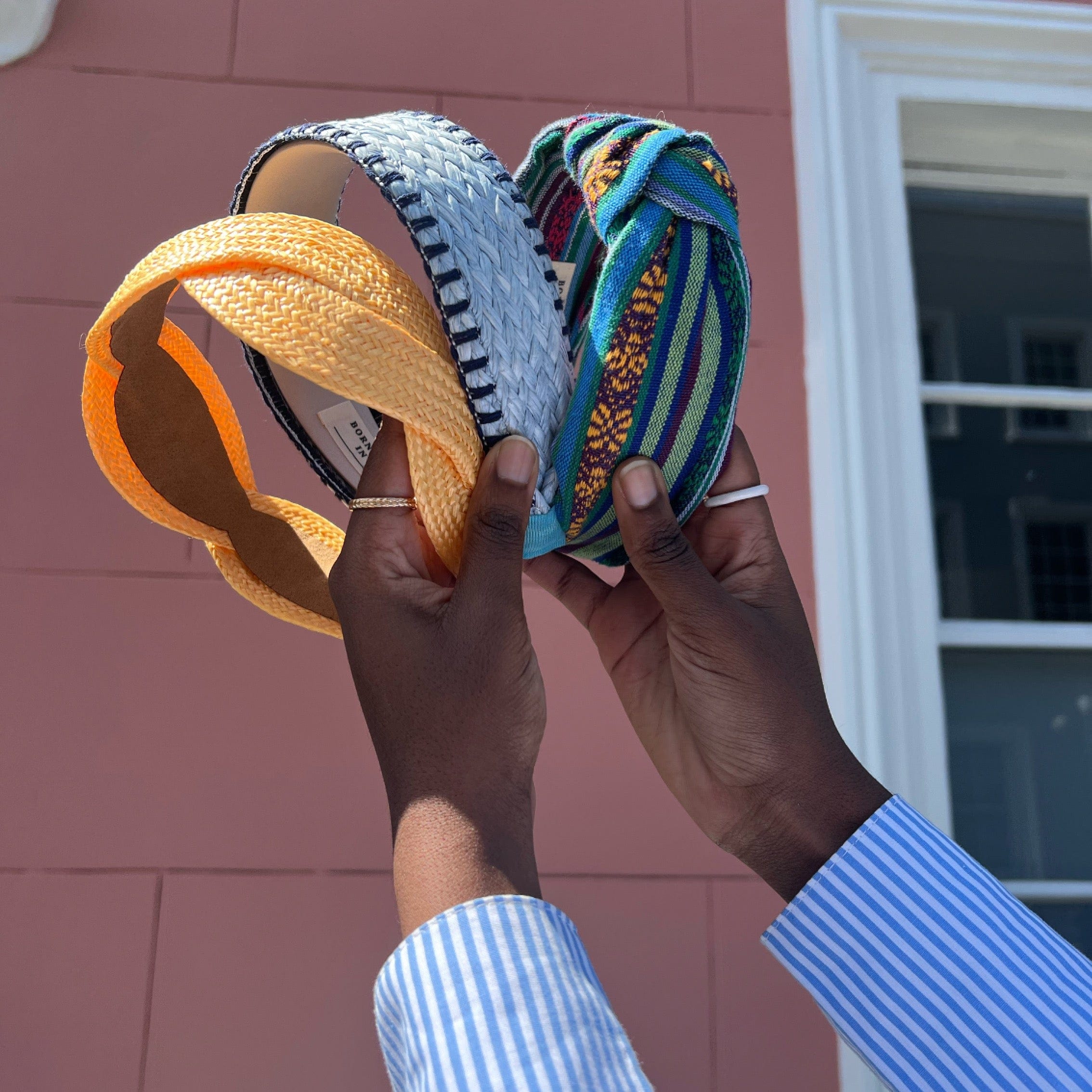 Batik Knotted Headband - Born In The Sun