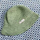 Green crochet hat - Born In The Sun