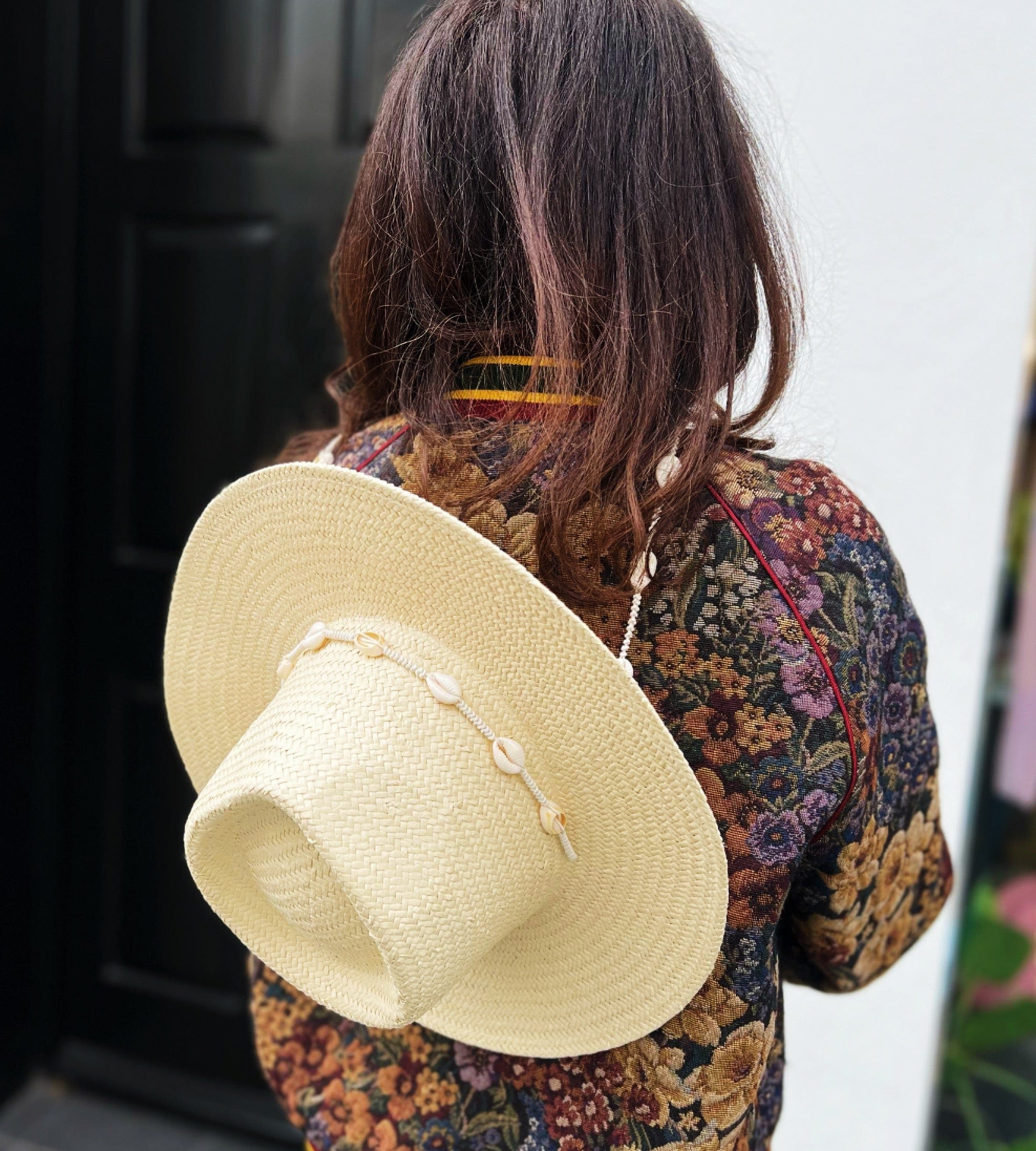 Raffia shell hat - Born In The Sun