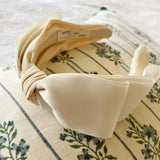 Wedding off white bow ribbon Headband - Born In The Sun