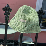 Green crochet hat - Born In The Sun