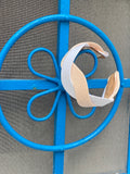 Waffle Scalloped peach shape Headband - Born In The Sun