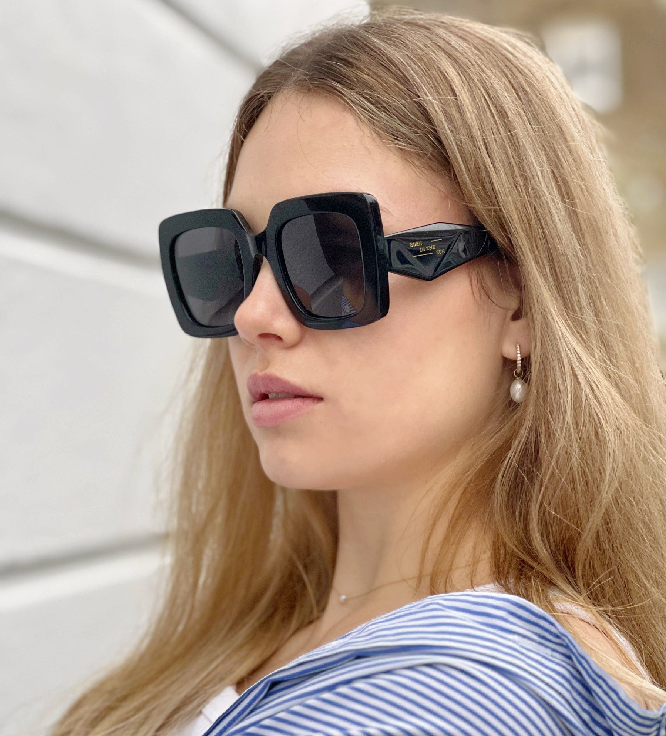 Taormina Style Black Sunglasses - Born In The Sun