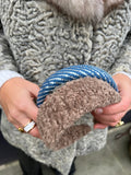 Dark denim sequin headband - Born In The Sun