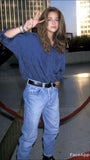Dark denim sequin headband - Born In The Sun