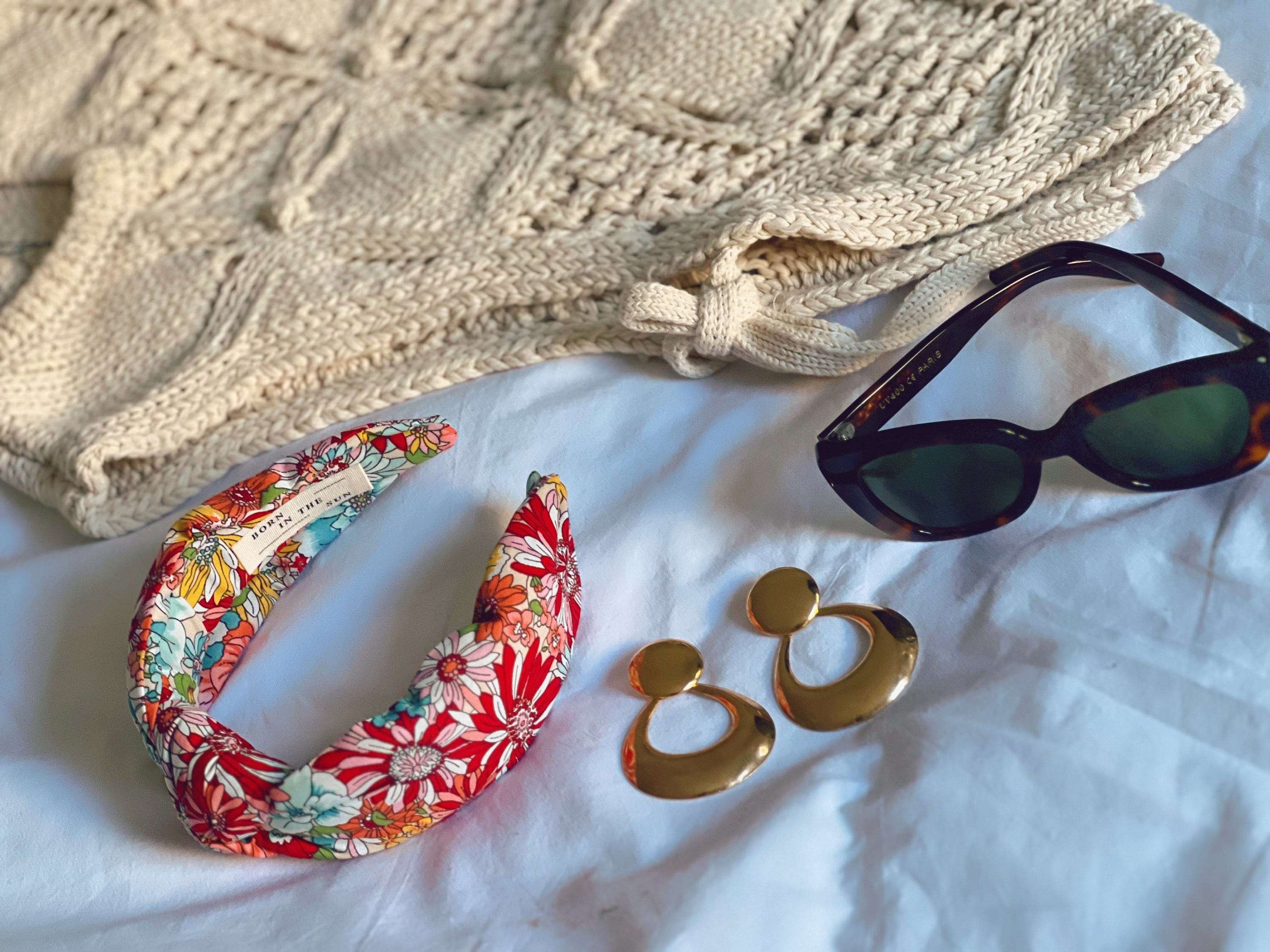 Meadow knotted headband - Born In The Sun