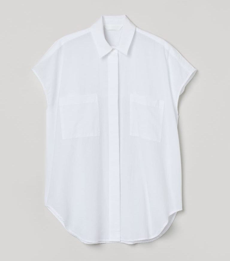 White shirt S/M - Born In The Sun
