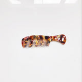 Haircomb Tortoiseshell With Handle at Born In The Sun - Borninthesun
