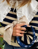Bandana Navy Knotted Headband - Born In The Sun