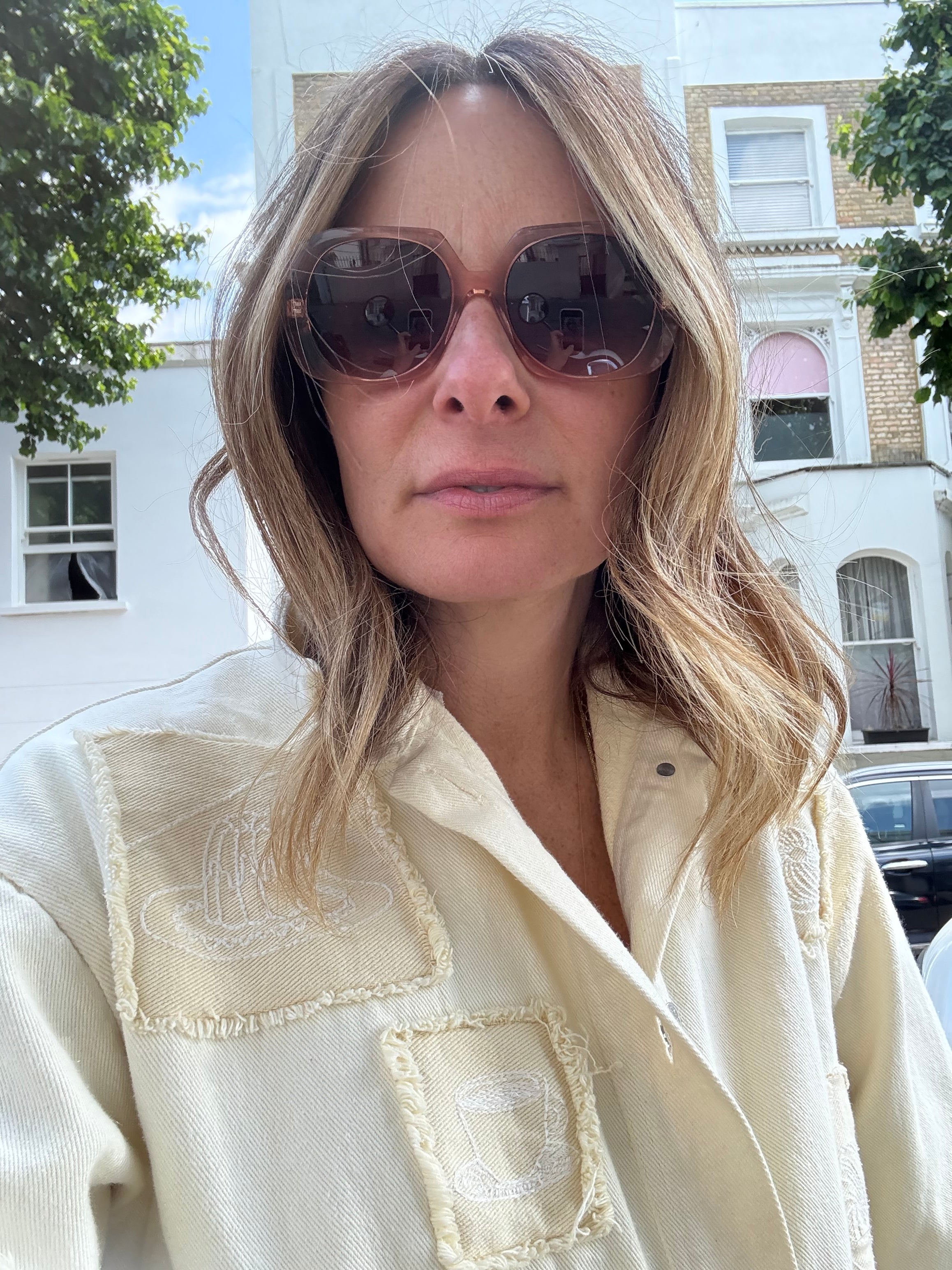 Monaco Light frame Sunglasses