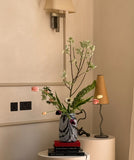 Iron Metal Sculpture - candle holder