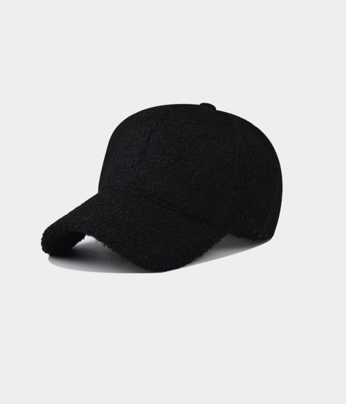 Black Boucle Cap: The Ultimate Blend of Comfort and Style