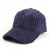 Corduroy hat navy