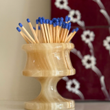Marble butter yellow vessel