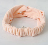 Pink velvet loop Shape Headband my