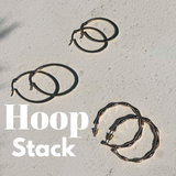 Gold Bamboo Hoop Earrings: Bold, Elegant, and Timeless