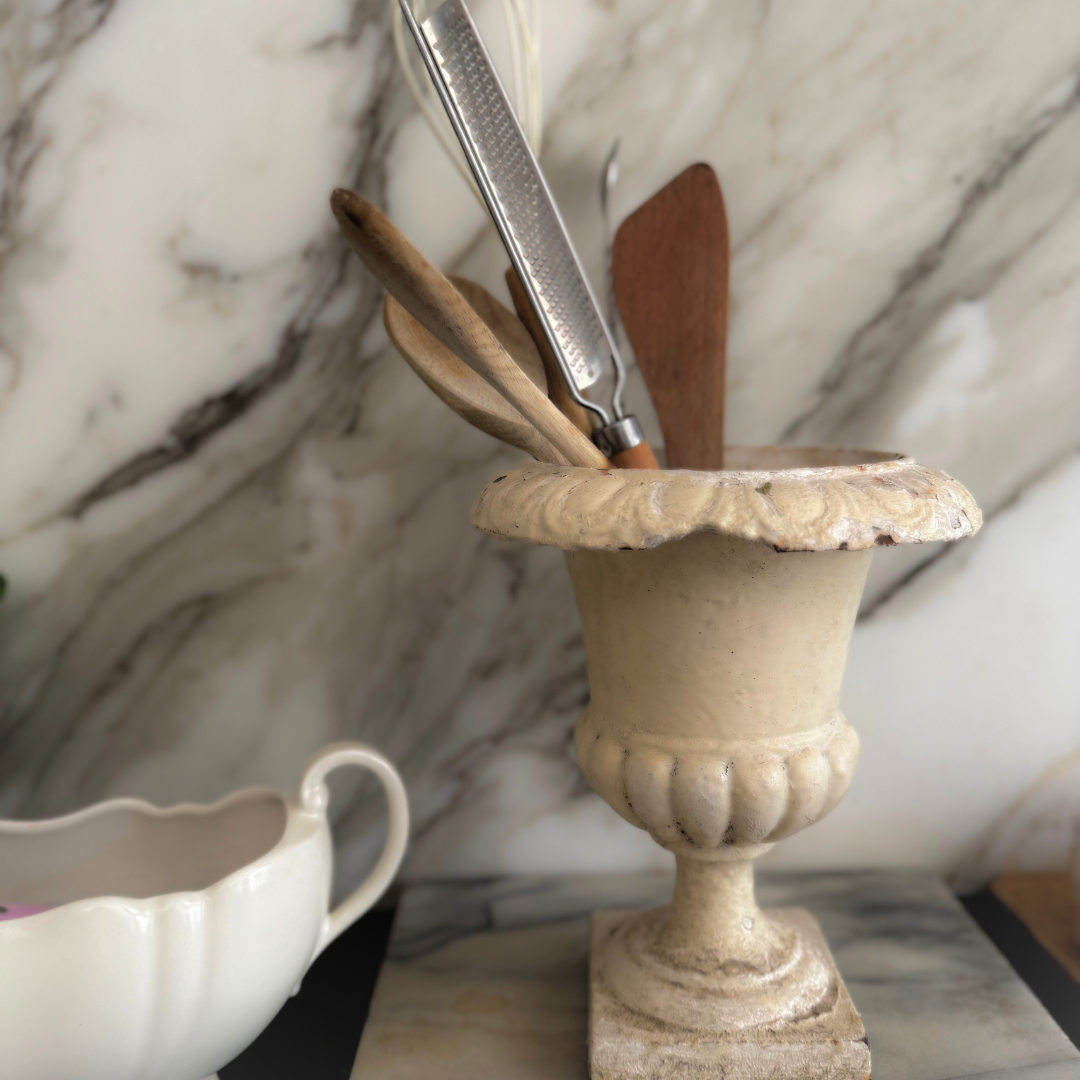 Large Metal Urn container