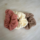 Corduroy scrunchie set Pack of 3