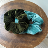 Aqua scrunchie set Pack of 2