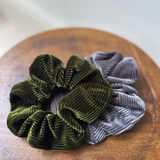 Grey scrunchie set Pack of 2