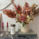 Large Ceramic vase with Dry Flowers