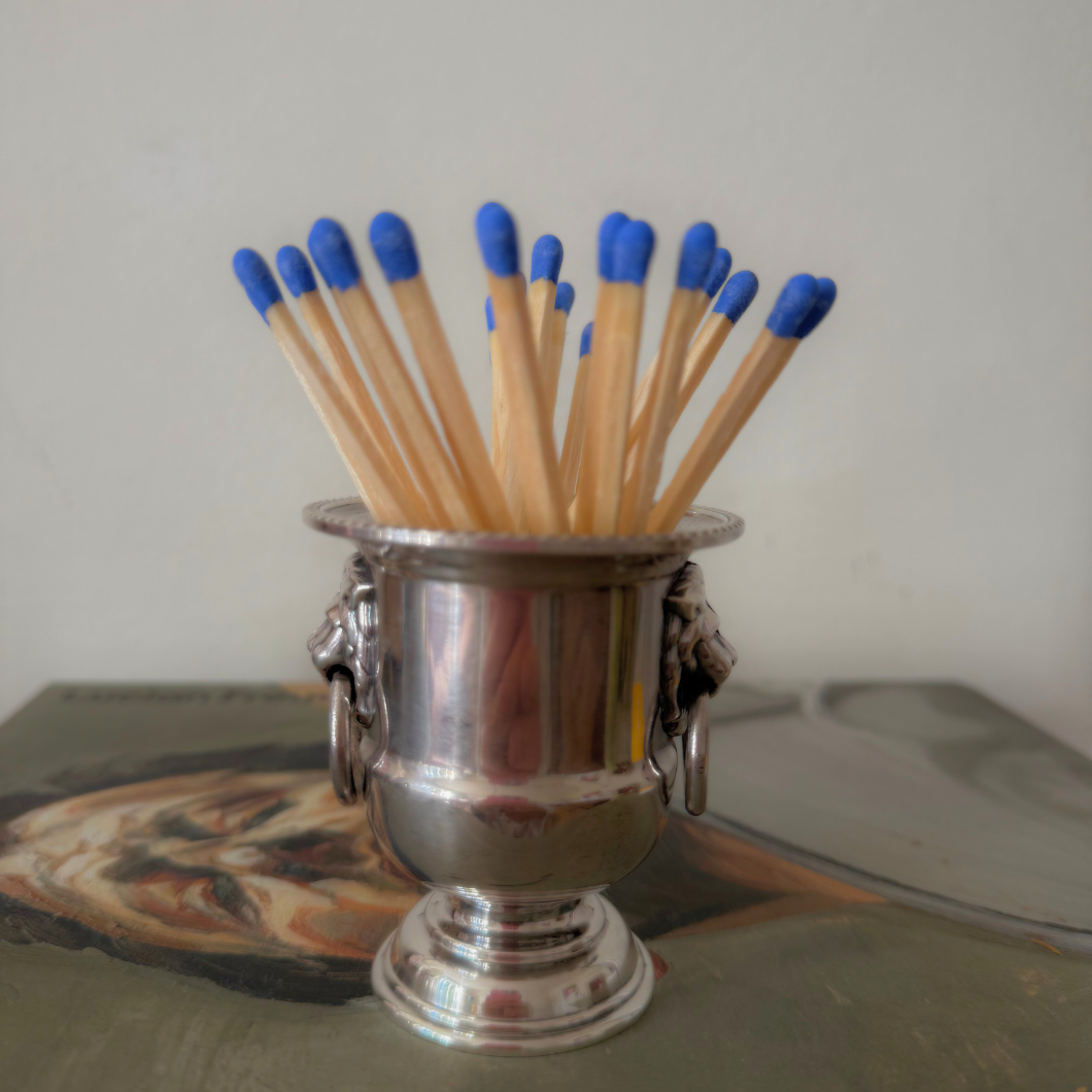 Mini silver Holder/ Matches Holder