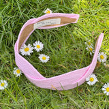 Pink raffia Scalloped shape Headband - Born In The Sun