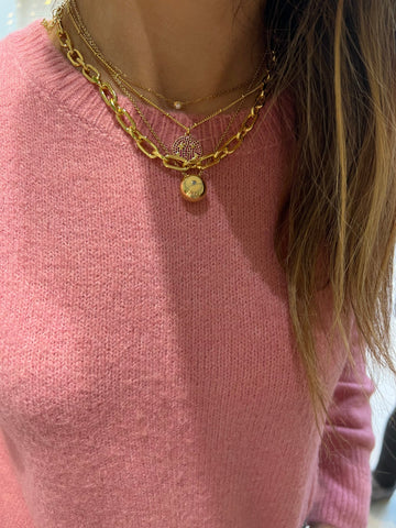 chunky gold chain necklace tumblr