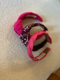 Bandana Burgundy Knotted Headband - Born In The Sun