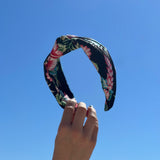 Hawaii black knotted headband - Born In The Sun