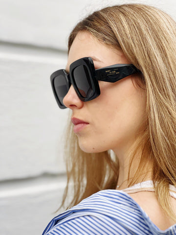 Taormina Style Black Sunglasses - Born In The Sun
