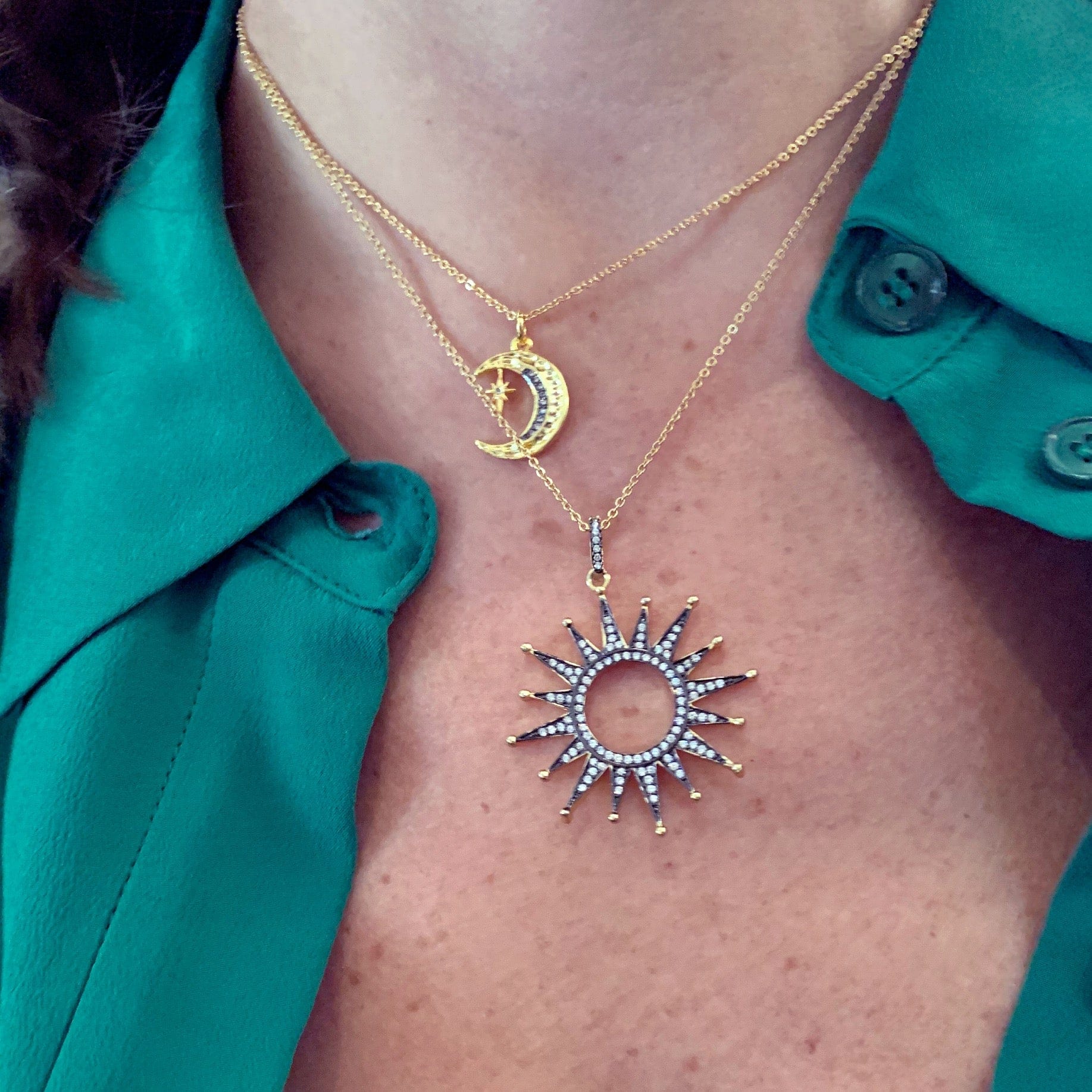 Good vibes only necklace - Born In The Sun
